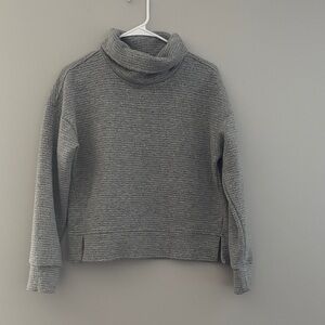 CALIA by Carrie Underwood Charcoal Cowl Neck Sweater